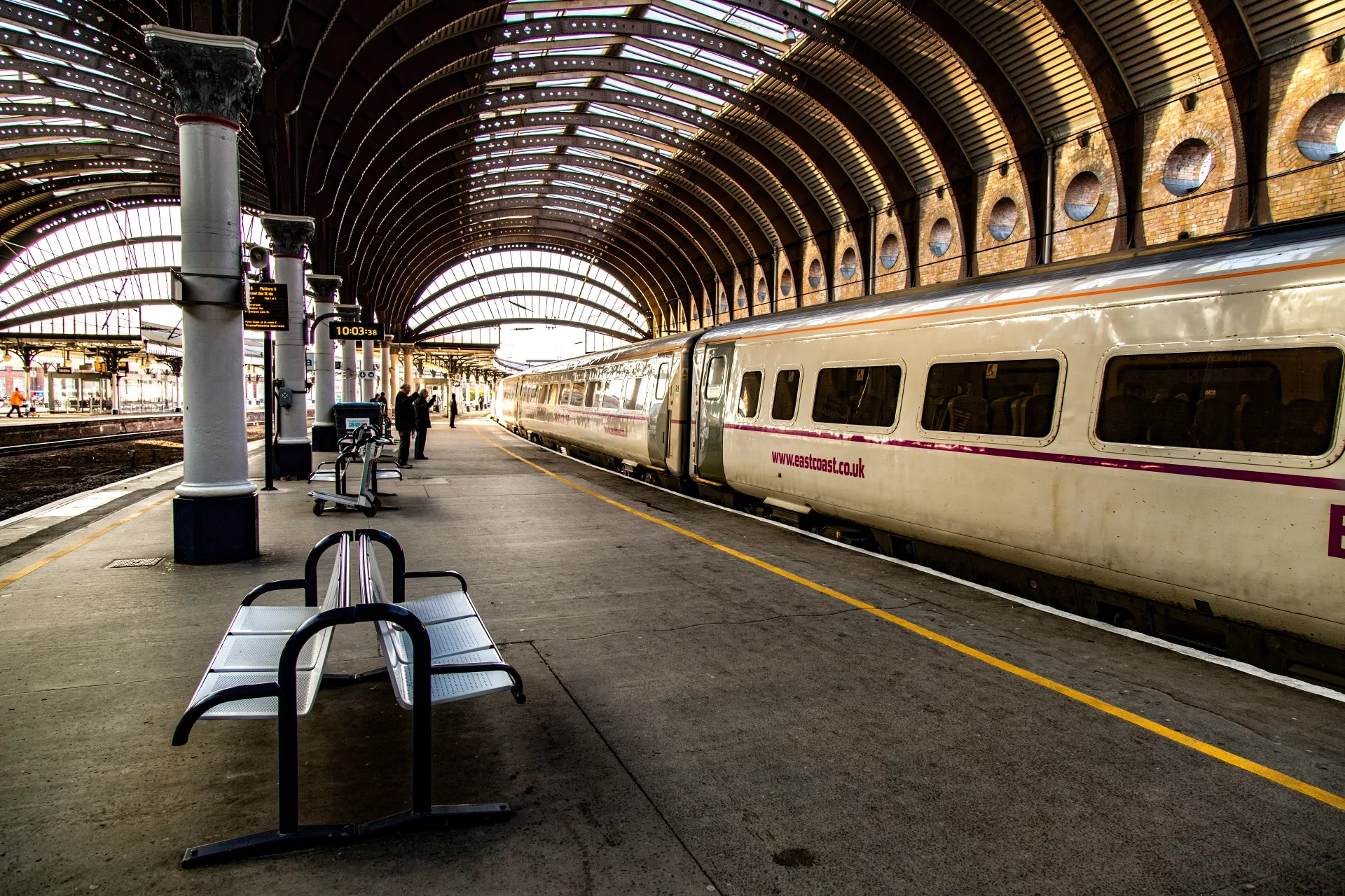 Train en gare